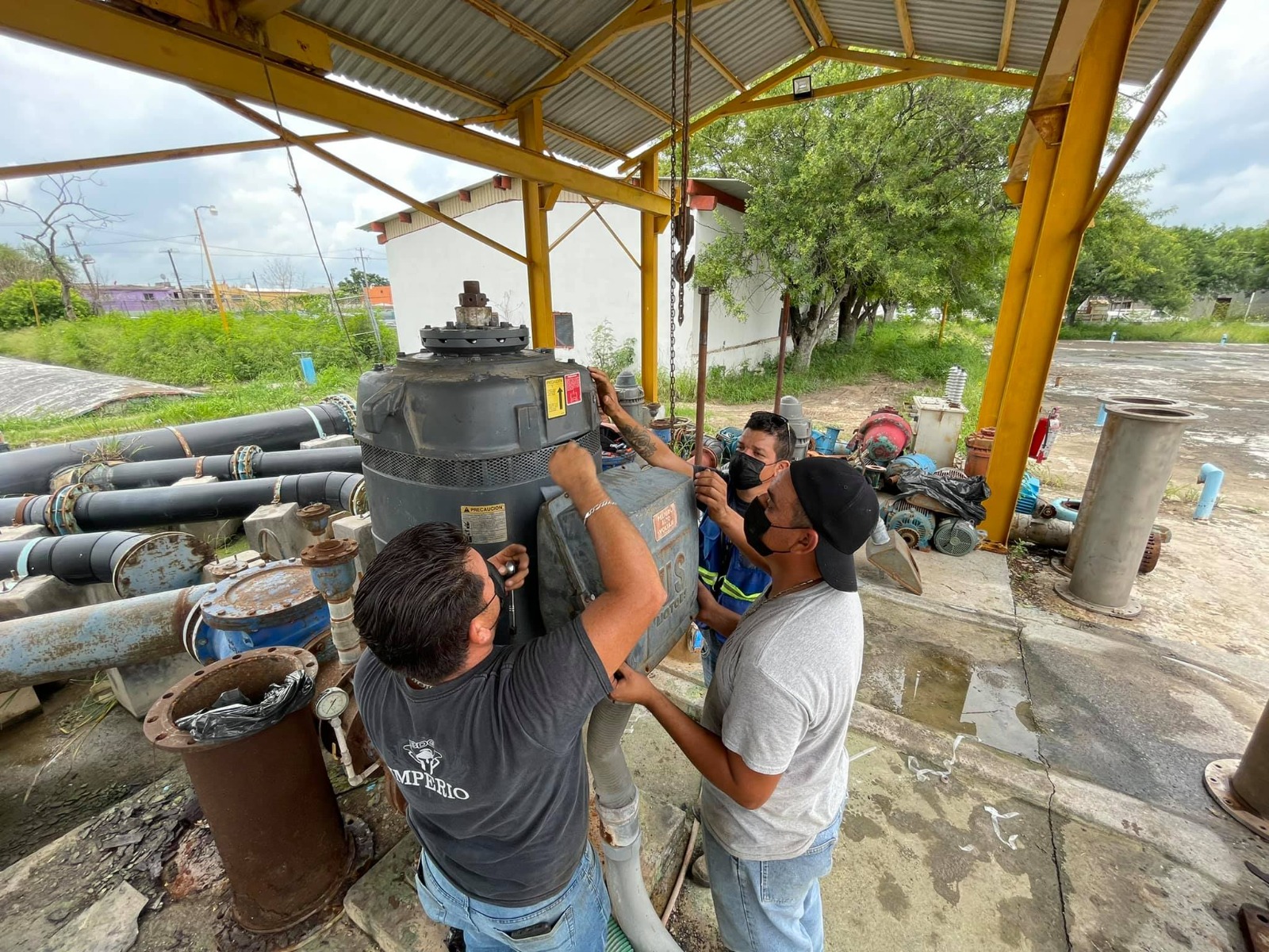 Instalará Comapa válvula de control en Planta Potabilizadora Pastor Lozano