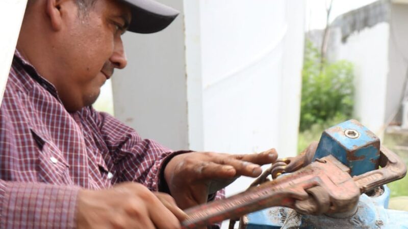 Instaló COMAPA válvula de control en la Planta Potabilizadora Pastor Lozano