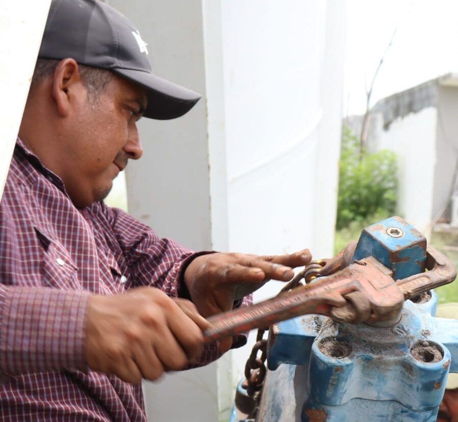 Instaló COMAPA válvula de control en la Planta Potabilizadora Pastor Lozano