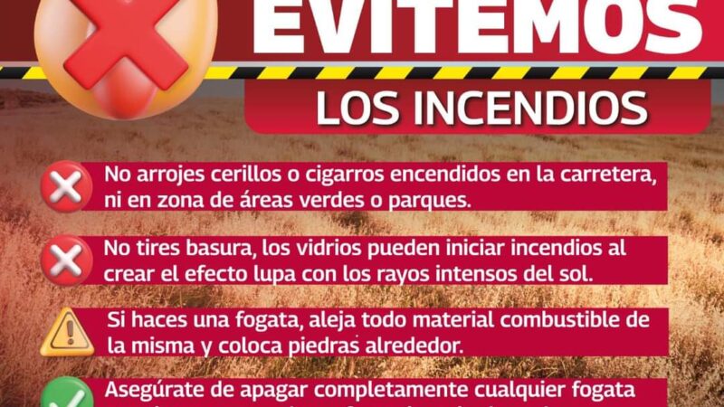 Llama Protección Civil de Reynosa evitar incendios