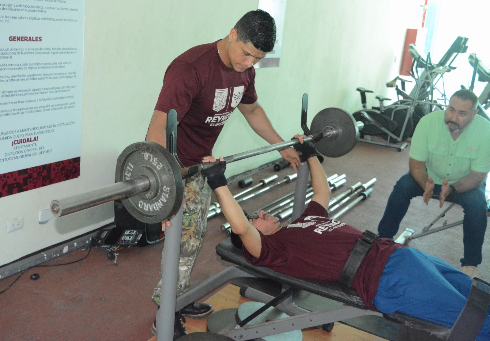 El Polideportivo de Reynosa fue sede del evento Paraestatal