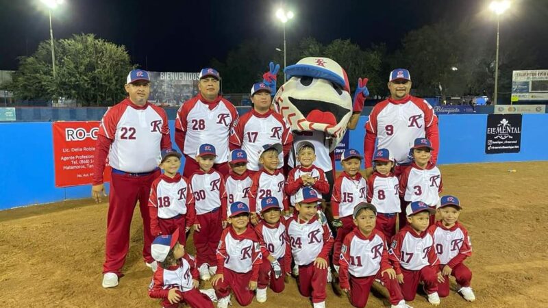 Respalda Gobierno de Reynosa beisbol infantil