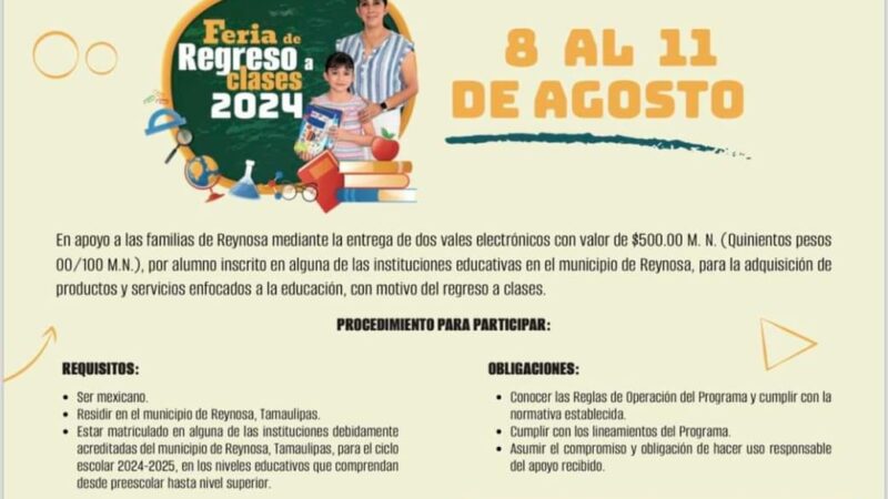 Entregará Gobierno de Carlos Peña Ortiz 2.5 MDP a estudiantes para su regreso a clases 2024