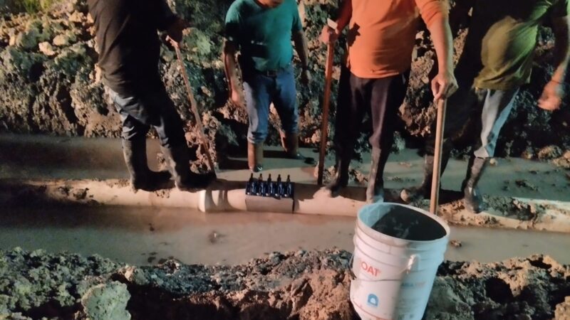 Reparó COMAPA fuga de agua potable en la colonia Las Delicias