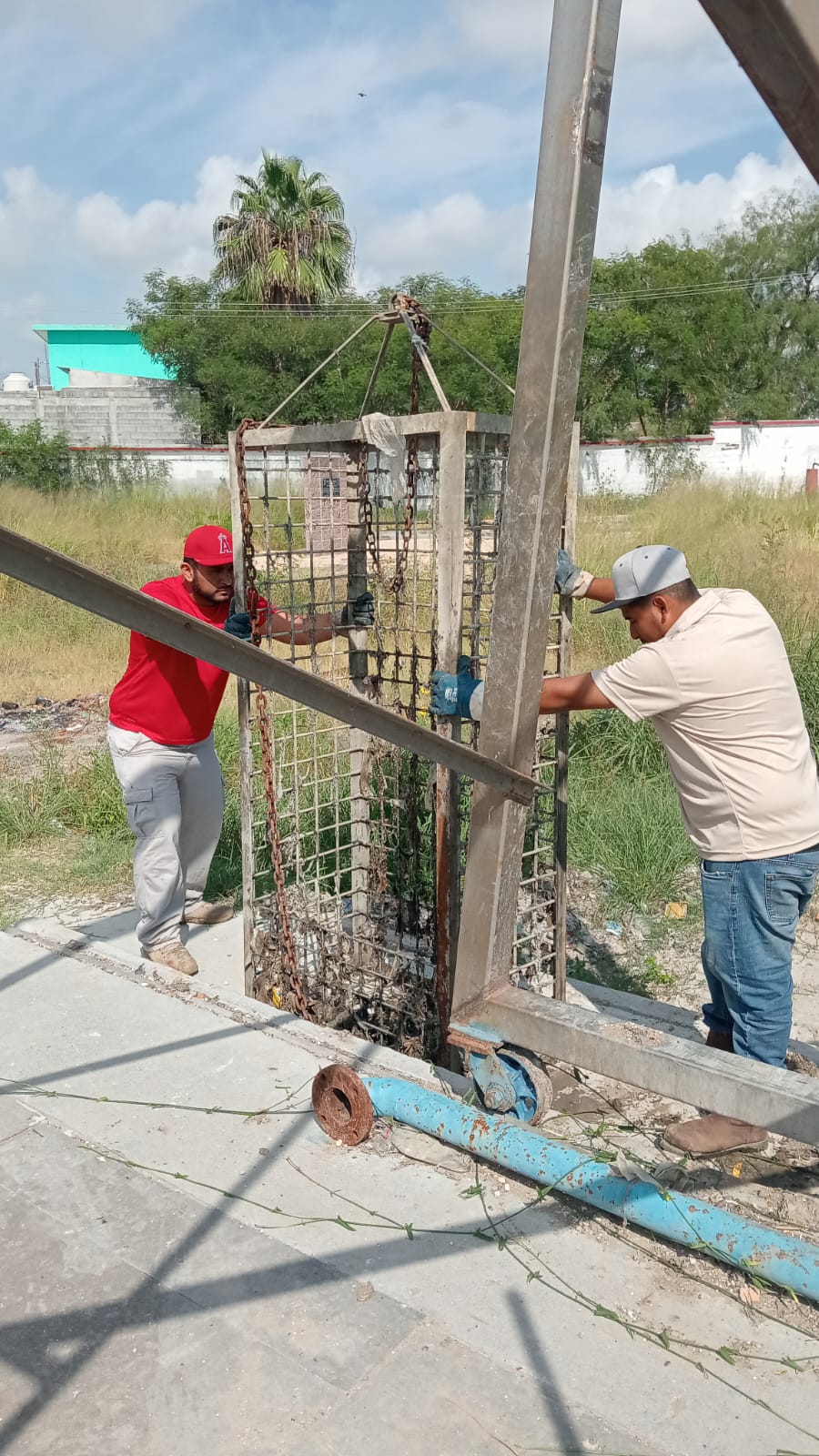 Realizó Comapa limpieza de canastillas en EBAR de las colonias Leal Puente y Las Torres