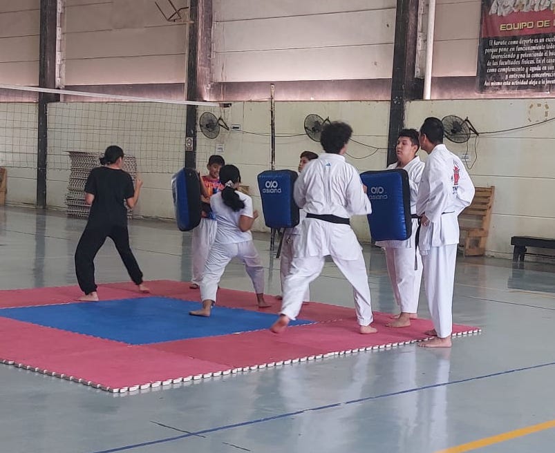 Promueve el Gobierno de Reynosa clases de karate en Gimnasio Jarachina