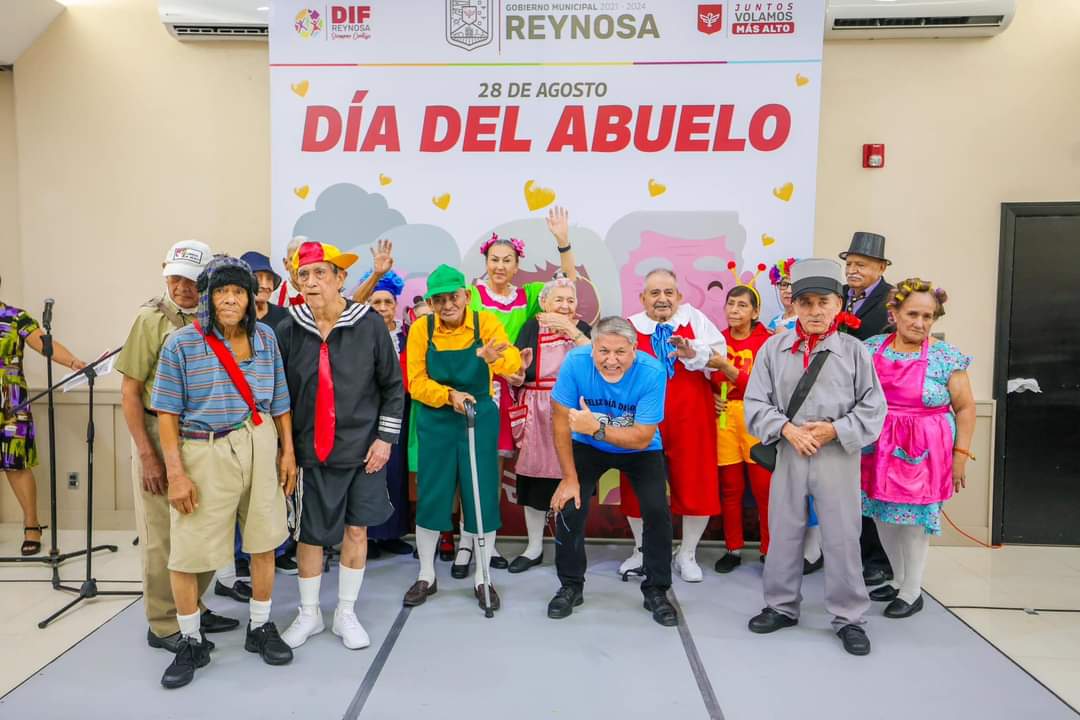 Festejó el Gobierno de Reynosa Día del Abuelo con desayuno especial