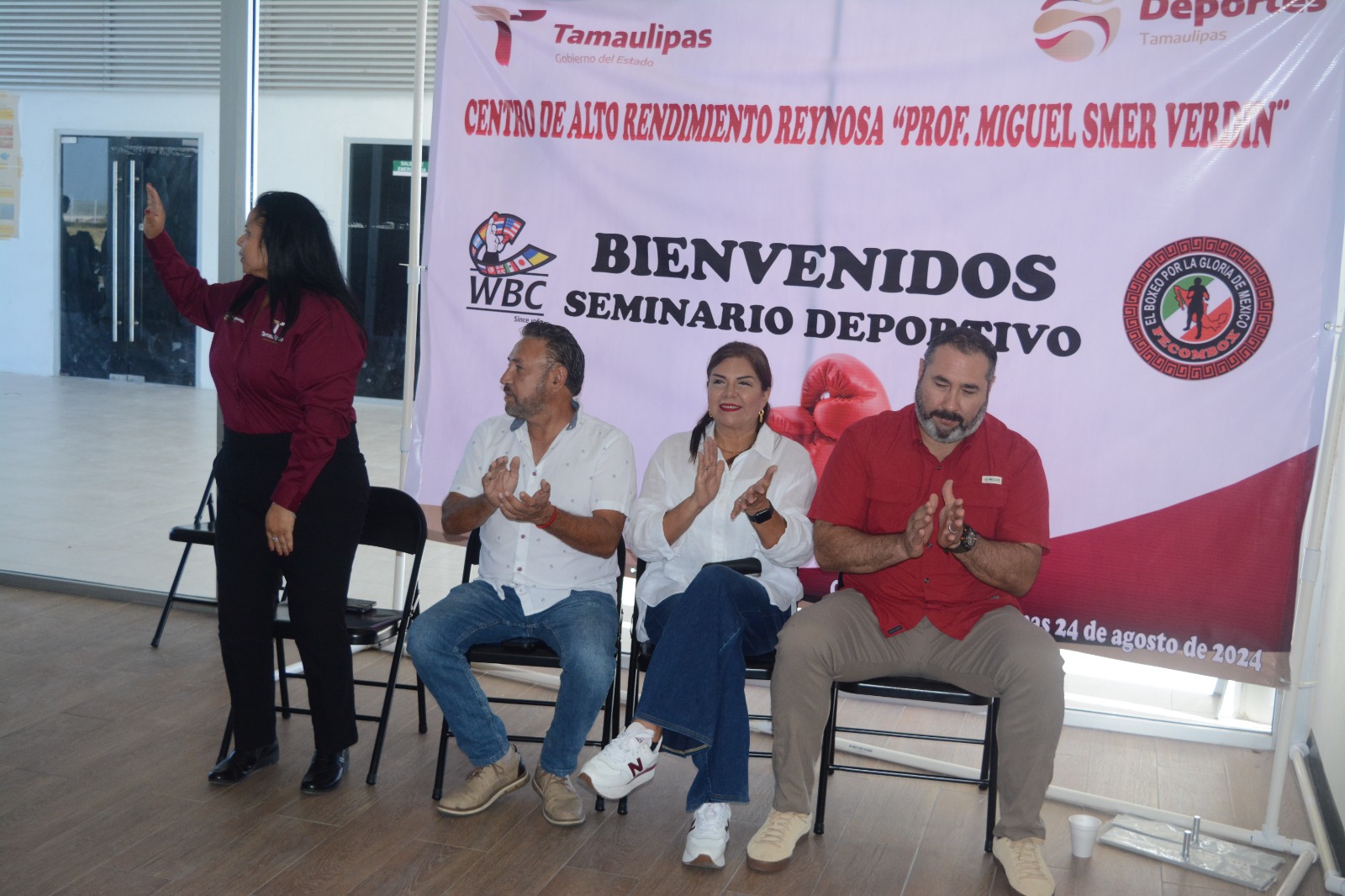 El Instituto Municipal del Deporte presente en Seminario de Box