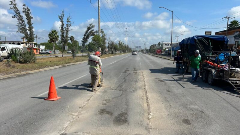 Mejorando la calidad de vida Gobierno de Carlos Peña Ortiz ejecuta obras en Reynosa