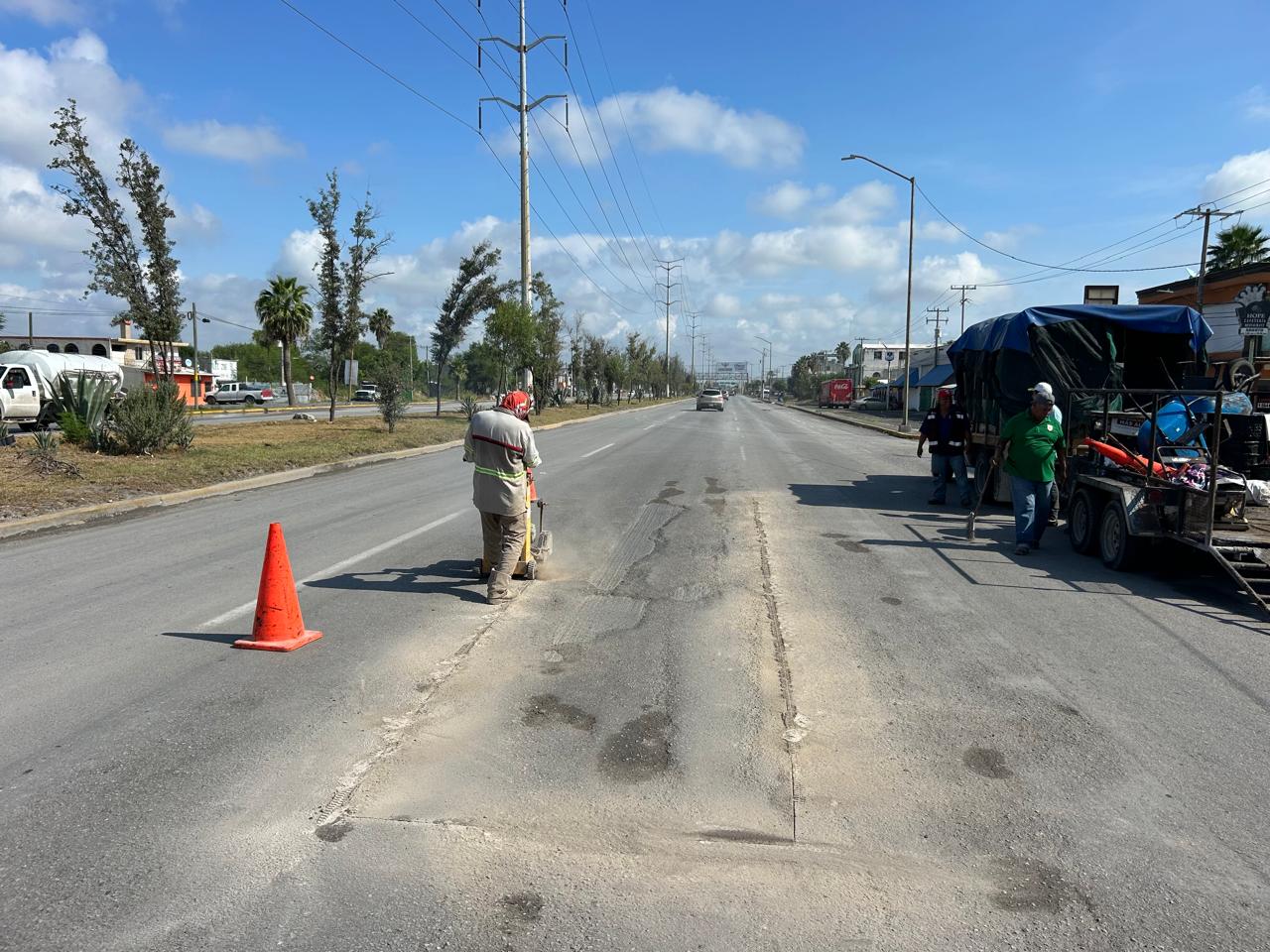 Mejorando la calidad de vida Gobierno de Carlos Peña Ortiz ejecuta obras en Reynosa