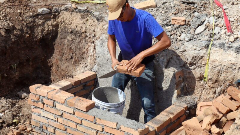 Realizó COMAPA construcción y mantenimiento en cajas de válvulas en la colonia Módulo 2000