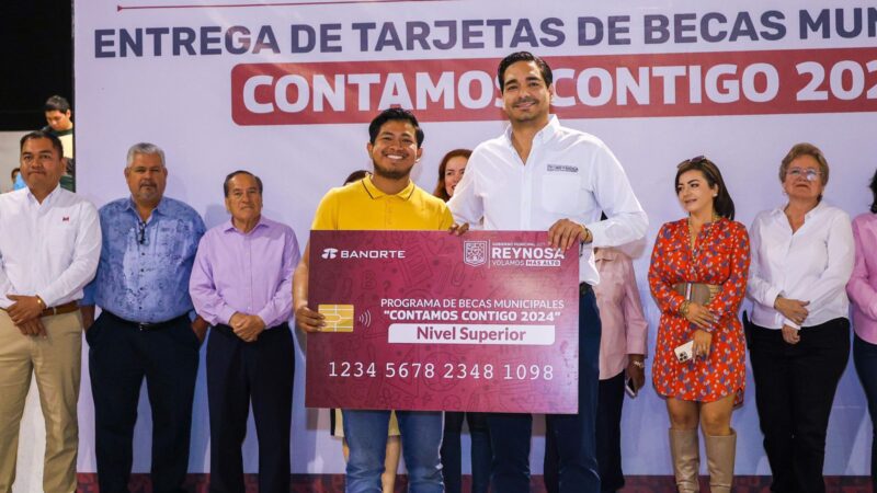 Entregará Gobierno de Carlos Peña Ortiz tarjetas de Becas Municipales