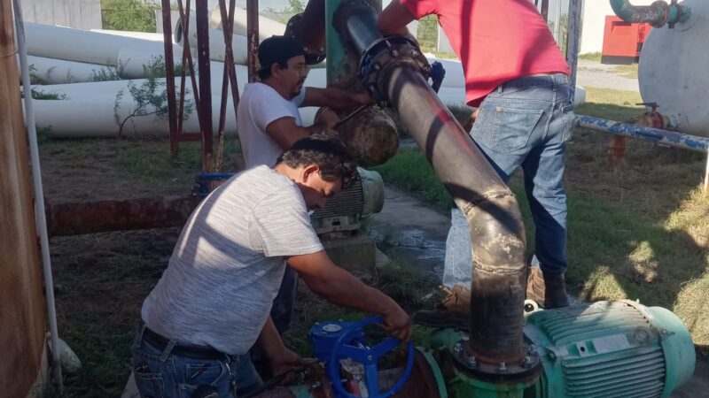 Realizó COMAPA acciones de mantenimiento en planta potabilizadora Rancho Grande