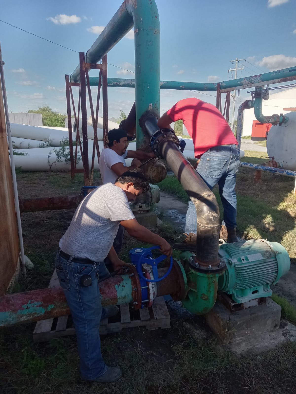 Realizó COMAPA acciones de mantenimiento en planta potabilizadora Rancho Grande