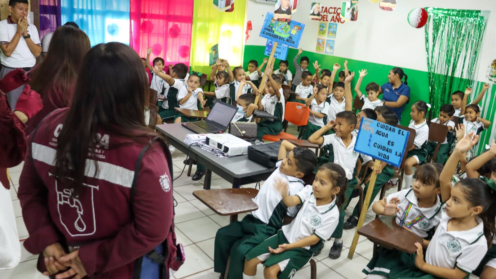 Promueve COMAPA uso responsable del agua en escuelas de Reynosa 