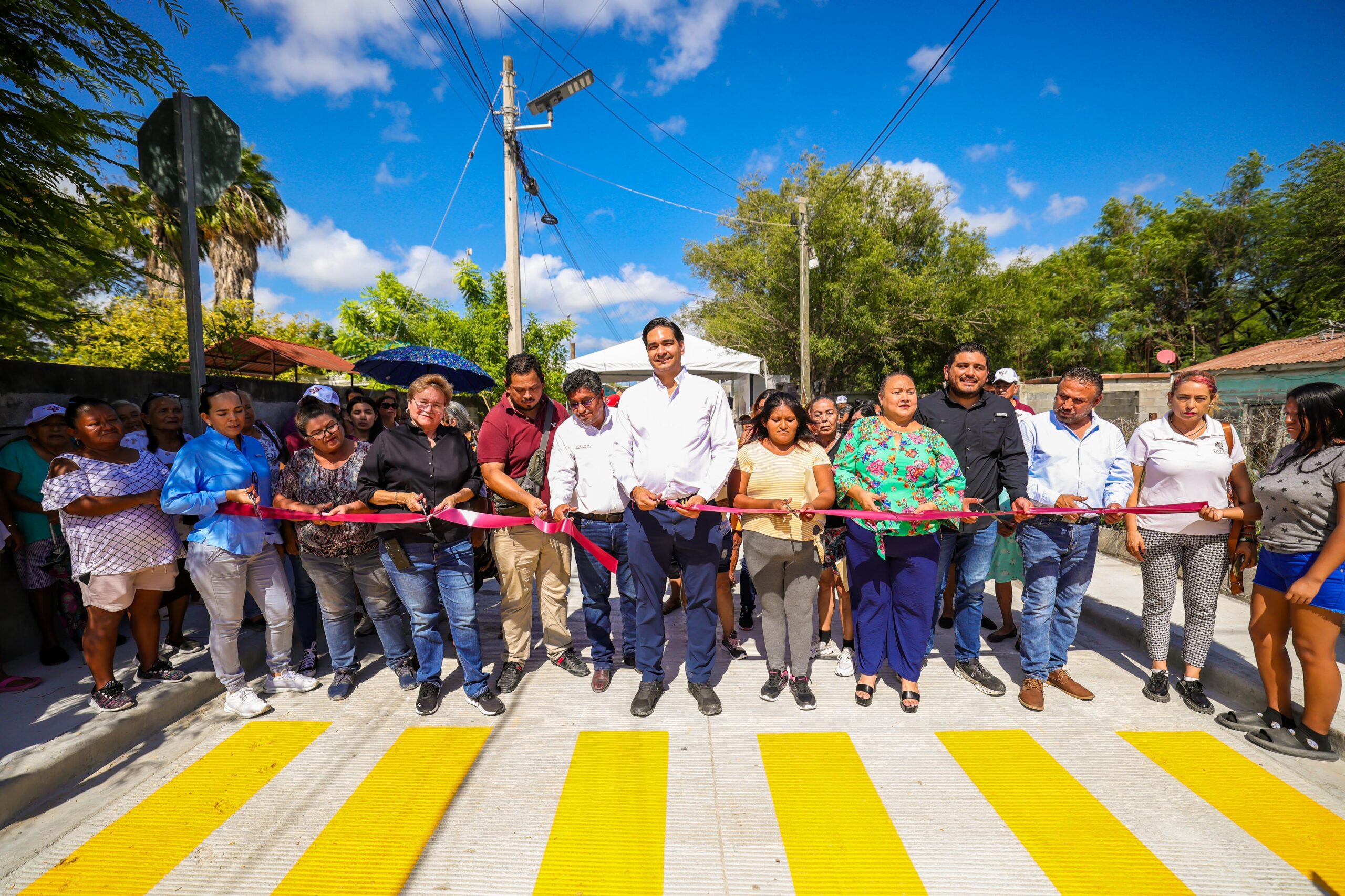 Inauguró Carlos Peña Ortiz pavimentación por más de 3.4 MDP en colonia Ruiz Cortinez