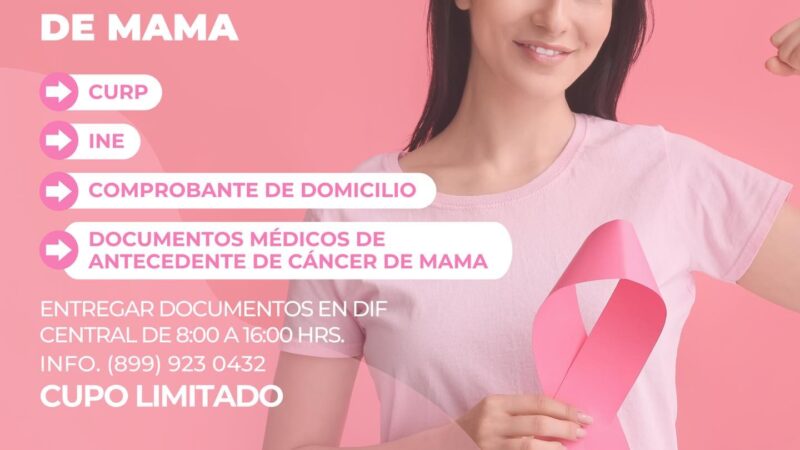 Alcalde Carlos Peña Ortiz beneficiará con prótesis externa de mama a mujeres sobrevivientes de cáncer