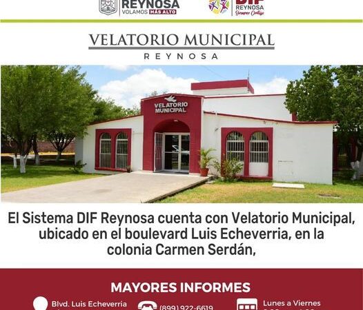 Cuentan familias con servicio de Velatorio Municipal