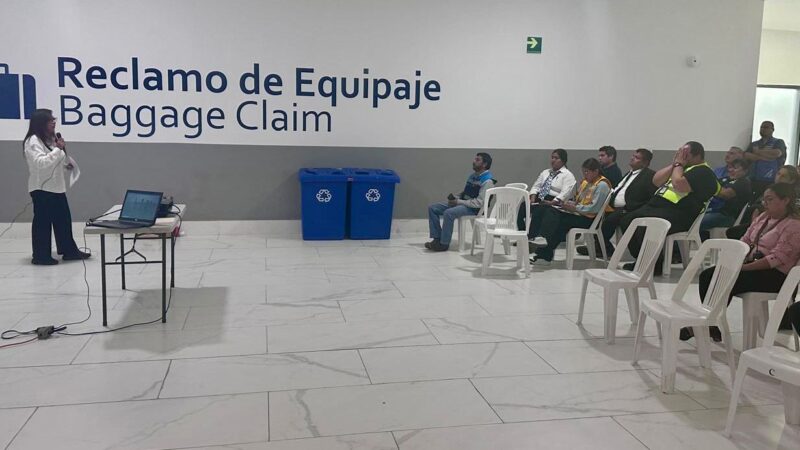 Participó COMAPA en la Semana del Medio Ambiente organizada por el Aeropuerto Internacional de Reynosa 