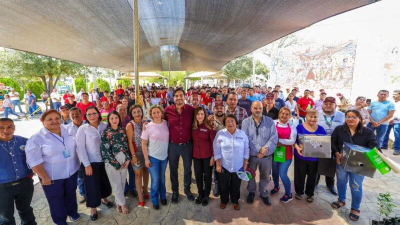 Dio el Alcalde Carlos Peña Ortiz inicio al programa Atrapa la Grasa